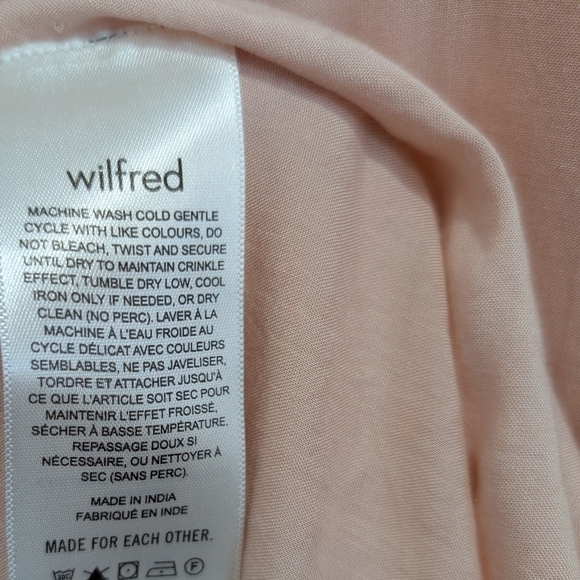 Aritzia Wilfred Sidonie Ruffle Mini Dress - Picture 3 of 5
